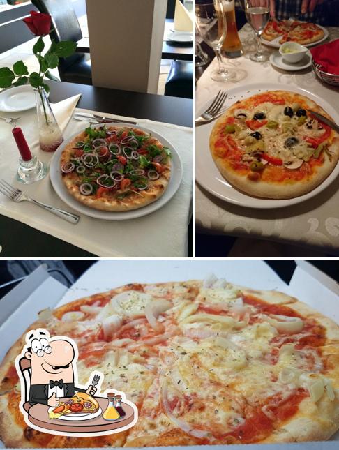 Prenez des pizzas à Pizzeria Rimini