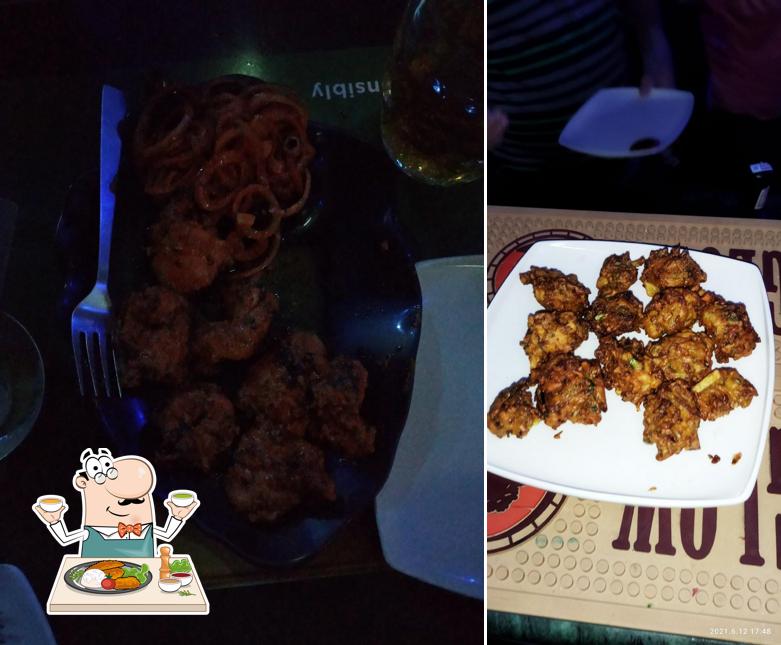 Food at Highway Blue Bar