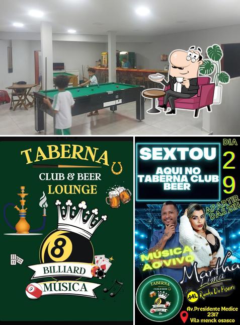 Интерьер "Taberna Club Beer Lounge"