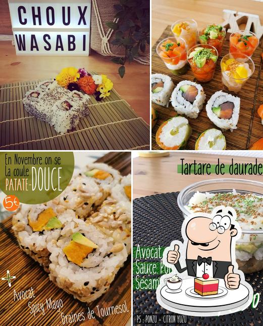 Choux Wasabi propose une éventail de desserts