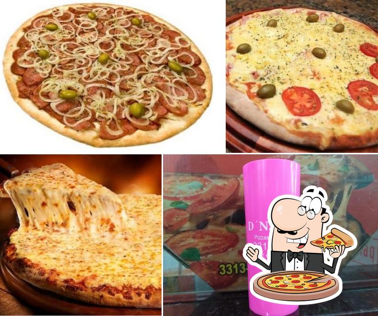 Experimente diversos tipos de pizza