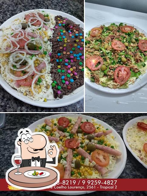 Comida em Pizzaria Vilela