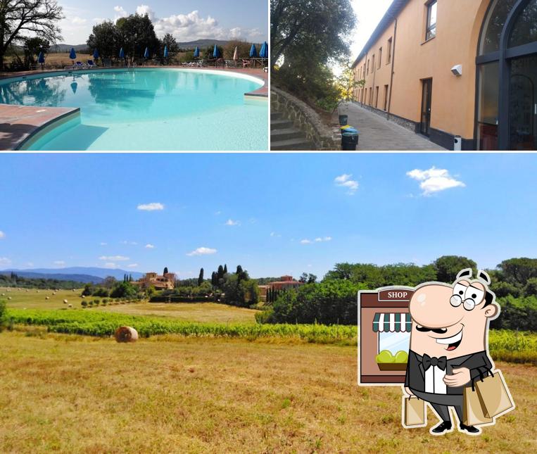 Gli esterni di Hotel Toscana Verde