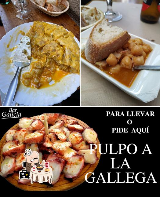 Meals at Bar Galicia