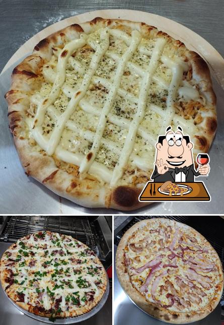 Escolha diferentes estilos de pizza