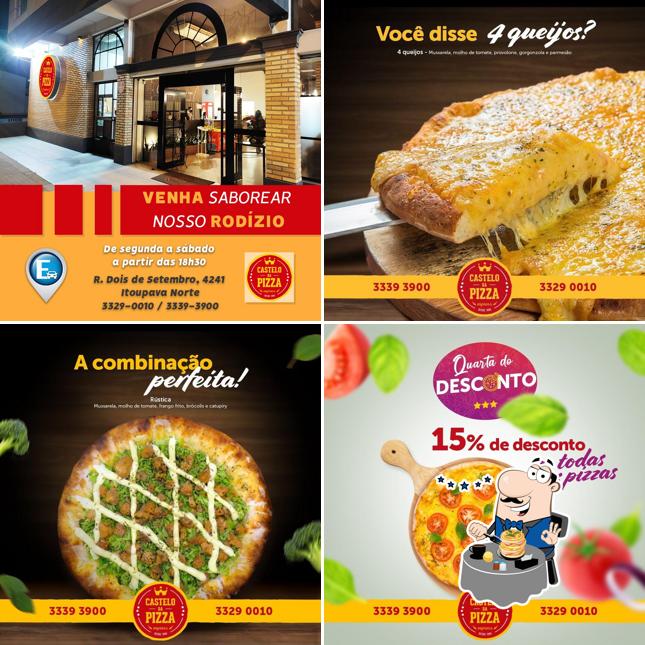 Platos en Castelo Da Pizza