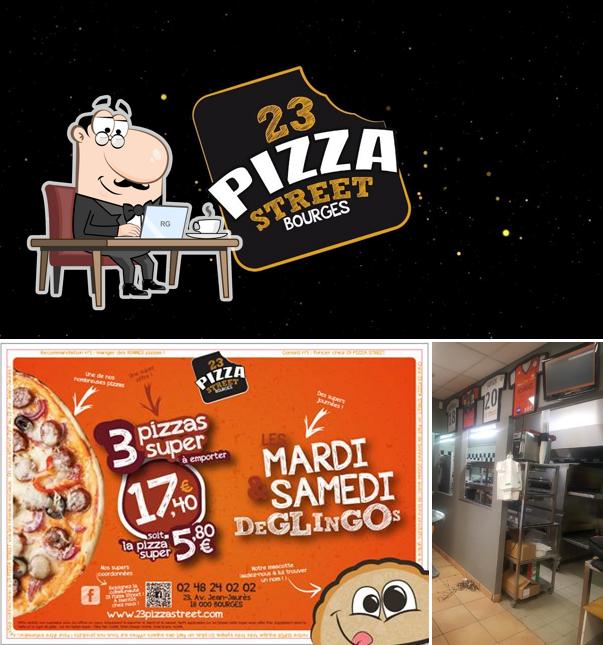 Découvrez l'intérieur de 23 Pizza Street