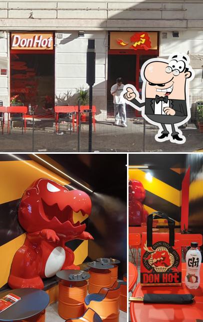 L'intérieur de Don Hot San Giovanni