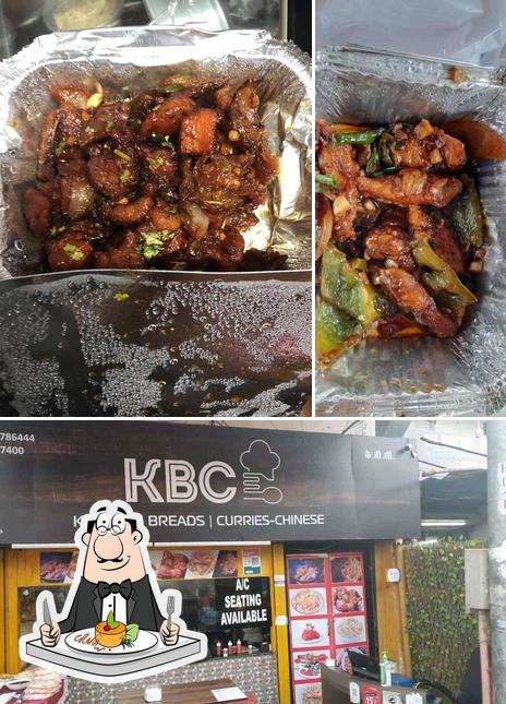 Food at KBC - Kebaabs Biryanis Curries