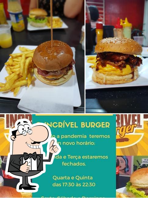 Look at this image of O Incrível Burger