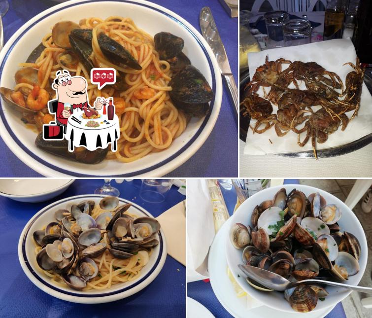 Trattoria Al Diporto propone un'ampia varietà di piatti di mare