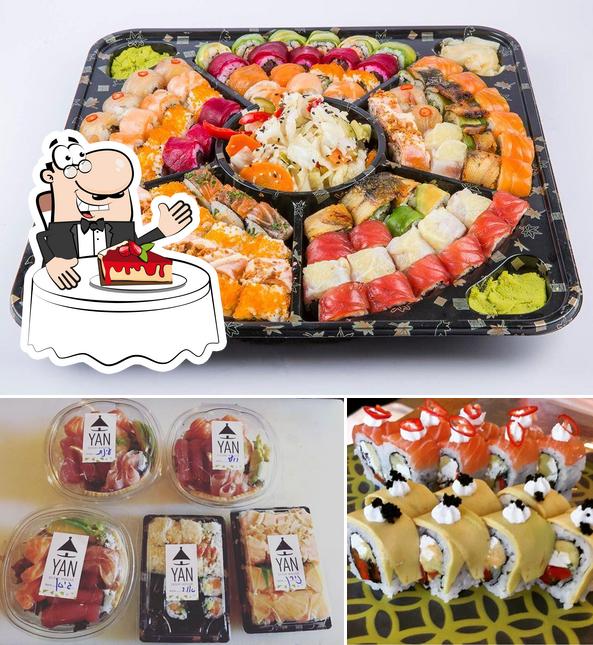 YAN Sushi House offre une variété de desserts