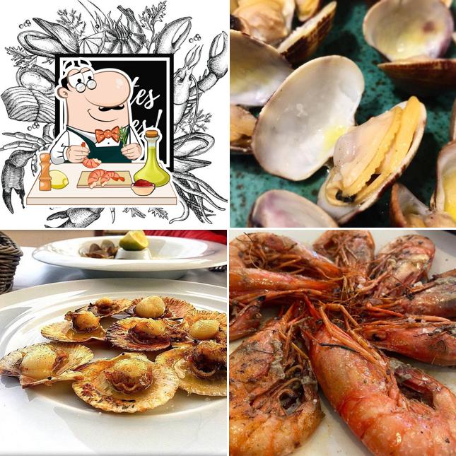 В "Restaurante El Mirall" вы можете попробовать разнообразные блюда с морепродуктами