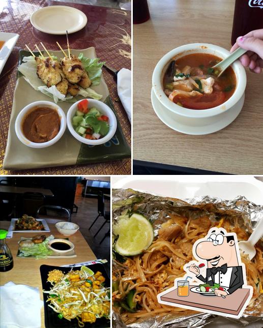 Еда в "The Wok Street food(formerly Thai Thai Restaurant)"