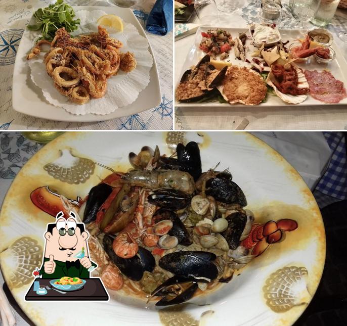 Cibo al Trattoria dal Pescatore