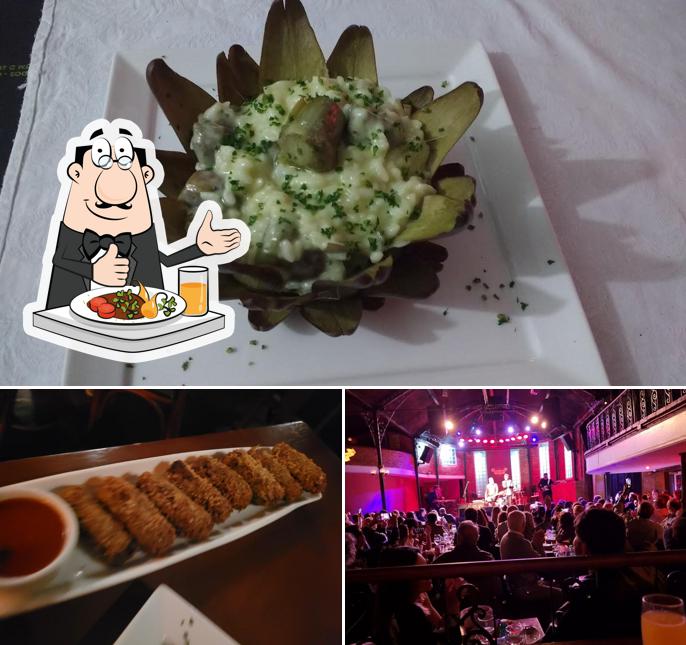 Comida em Bourbon Street Music Club