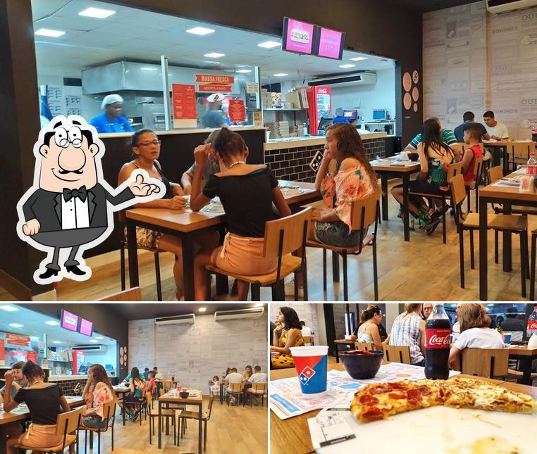 Veja imagens do interior do Domino's Pizza - Serra