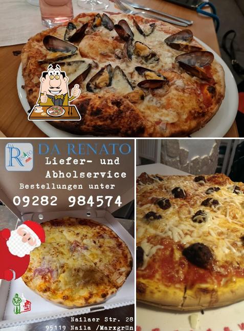 Get pizza at Pizzeria Da Renato