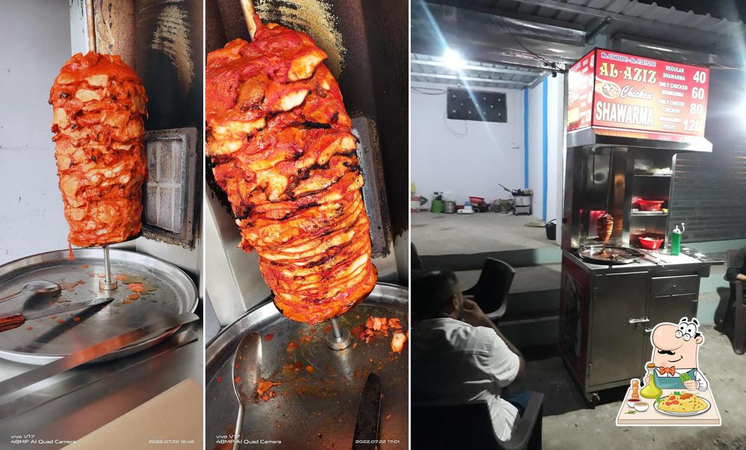 Food at AL-LAZIZ SHAWARMA