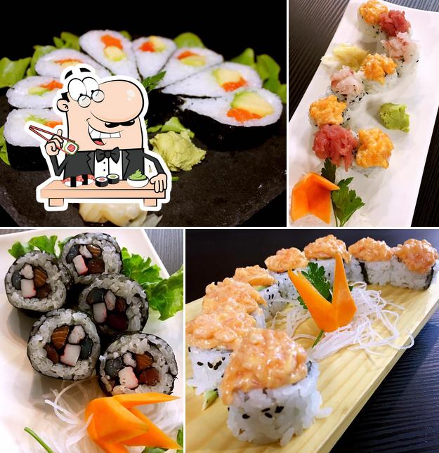 Prova le diverse opzioni di sushi