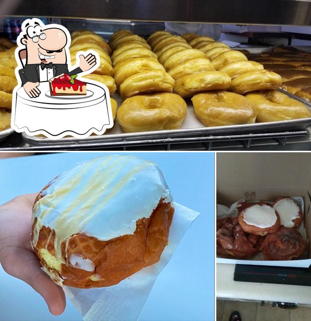 Tom's Donuts provides a variety of sweet dishes