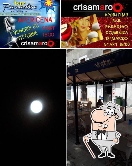 Goditi la vista dagli esterni di Bar Paradiso