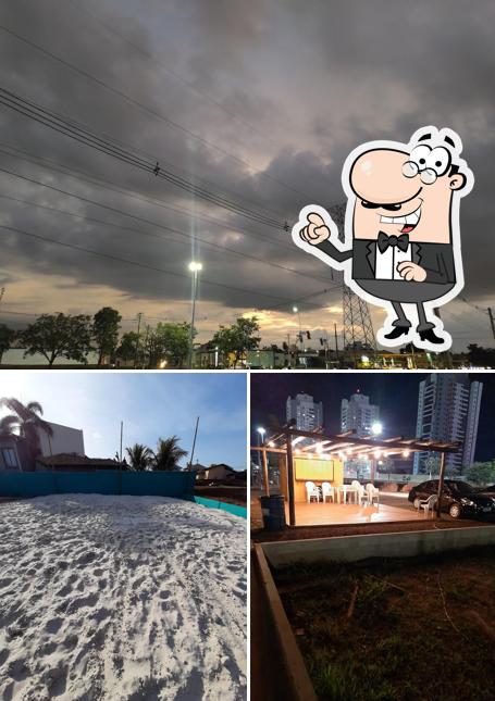 Veja imagens do exterior do Arena Beach Campo Grande