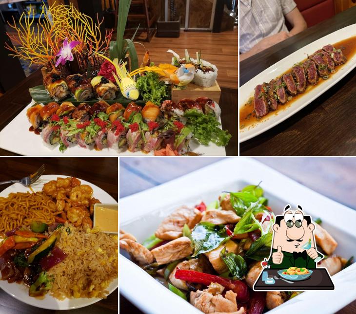 Meals at Kingza Asian Cuisine