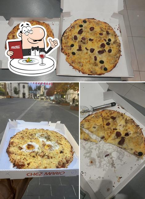 Nourriture à Presto Pizza - Chez Mario