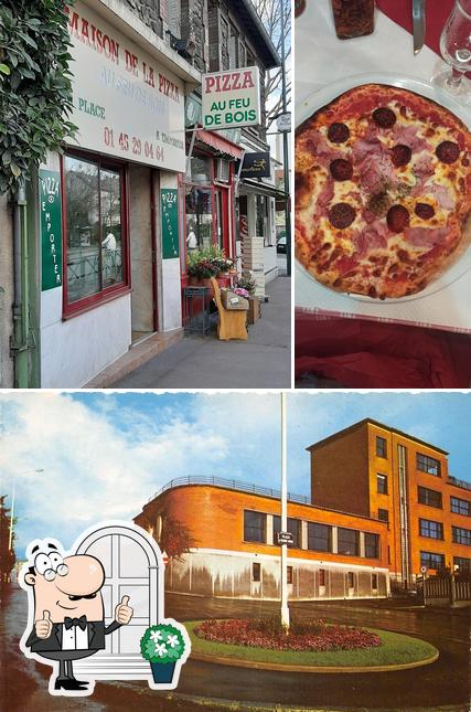 L’image de la extérieur et pizza concernant La Maison de la Pizza