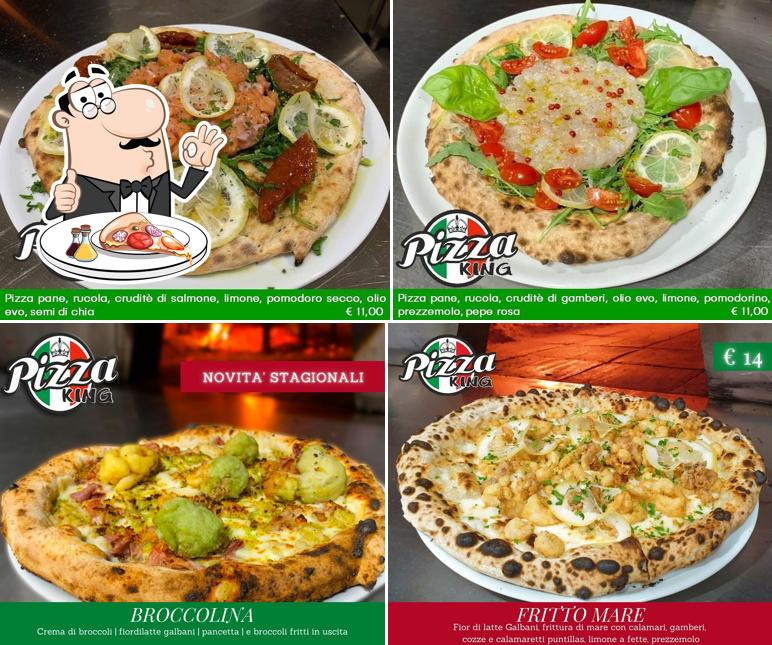 A Pizza King Marsala, puoi provare una bella pizza
