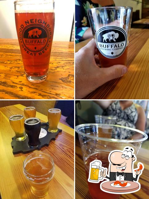 Buffalo Brewing Company serves a variety of beers