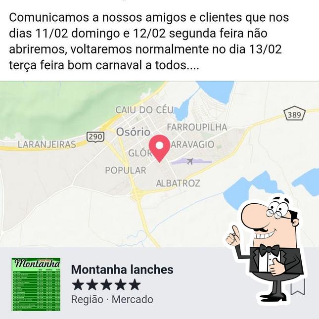 See this pic of Montanha lanches