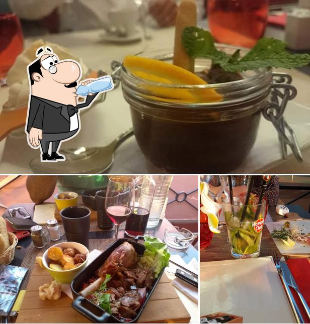 Напитки и еда - все это можно увидеть на этом снимке из Quai 29