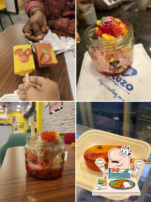 Meals at Scuzo Ice 'O' Magic