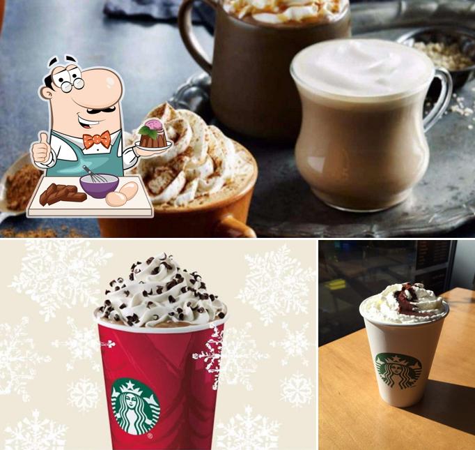 Starbucks offre un nombre de plats sucrés