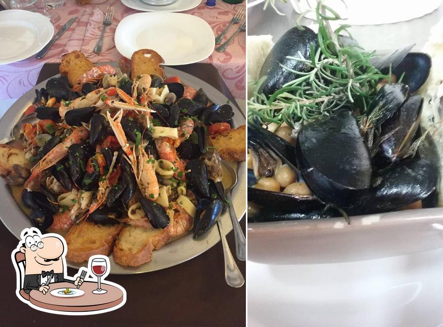 Cibo al Trattoria Serena