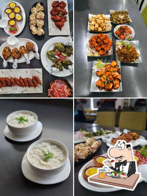 Food at Cups 'N' Plates