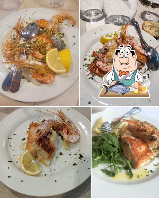 Salmone grigliato al Ristorante Pio Nono