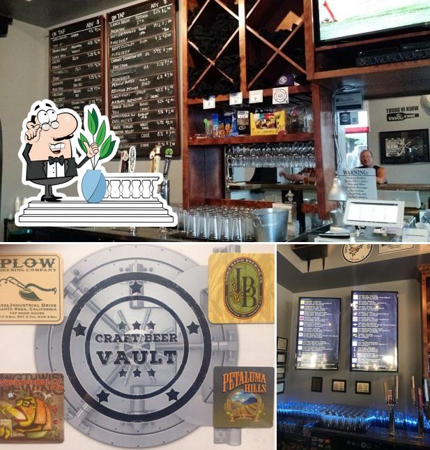 Craft Beer Vault in Rocklin Restaurant menu and reviews