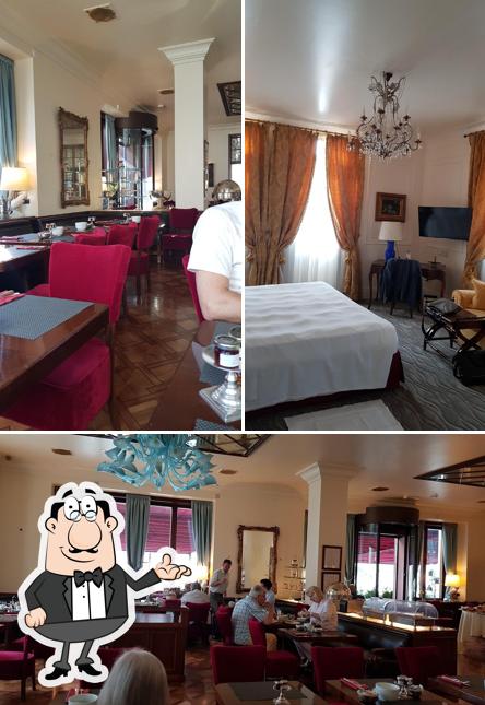 Gli interni di Grand Hotel Duchi d'Aosta