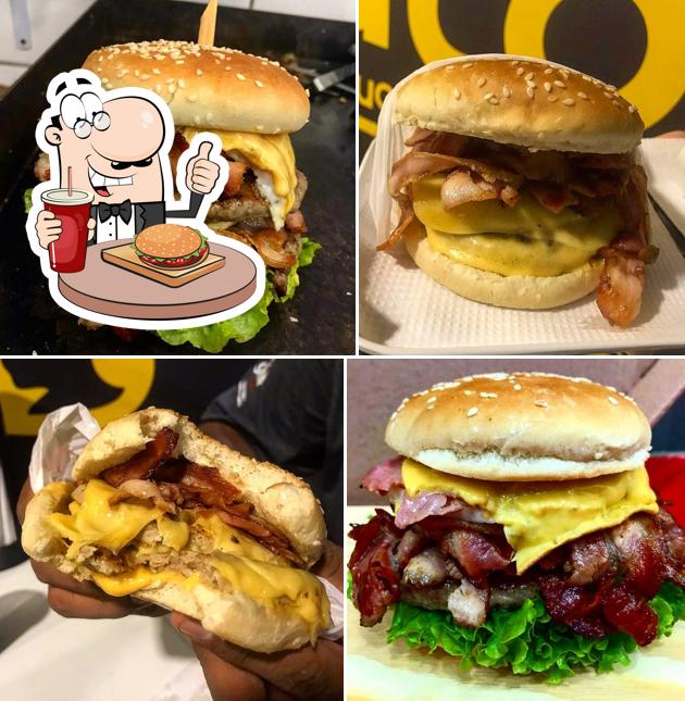 Os hambúrgueres do NALDO - Hamburgueria e Pizzaria irão satisfazer diferentes gostos