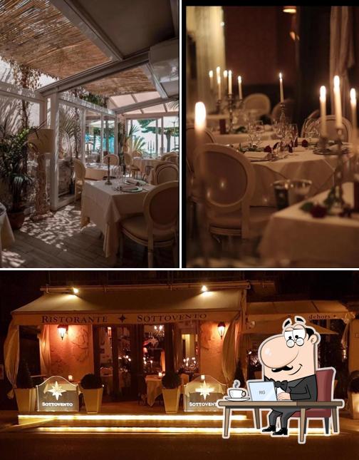 Siediti a un tavolo di Ristorante Sottovento