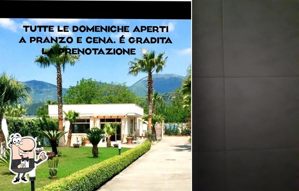 Gli esterni di Villa De Luca Restaurant