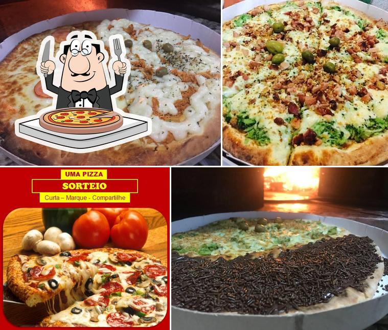 Consiga pizza no Casa das pizzas Guarujá SP