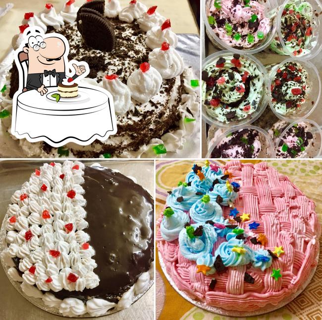 Sweet India serves a variety of desserts