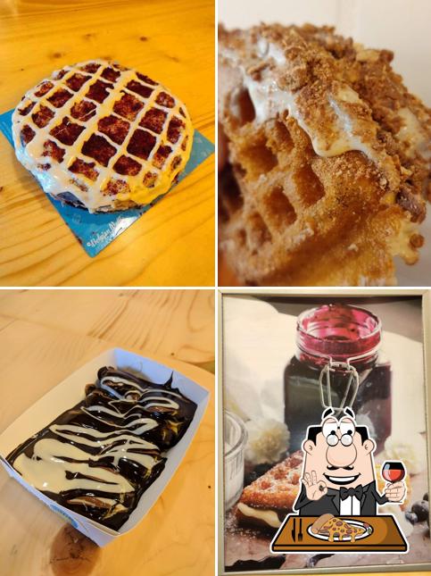 Order pizza at The Belgian Waffle Co