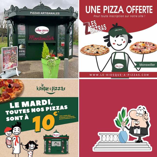 L'extérieur de Kiosque à Pizzas Monswiller