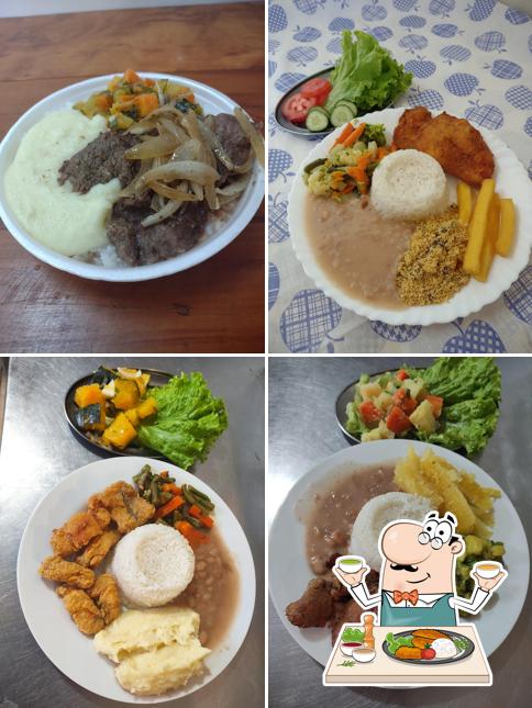 Comida em Ricioli's restaurante e Cia