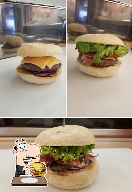 Faites-vous plaisir avec un hamburger à Friterie Jona'S